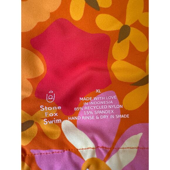 Stone Fox Swim Size XL Rico bikini Top Lei Lei Color Beach Cruise Resort - Picture 5 of 7